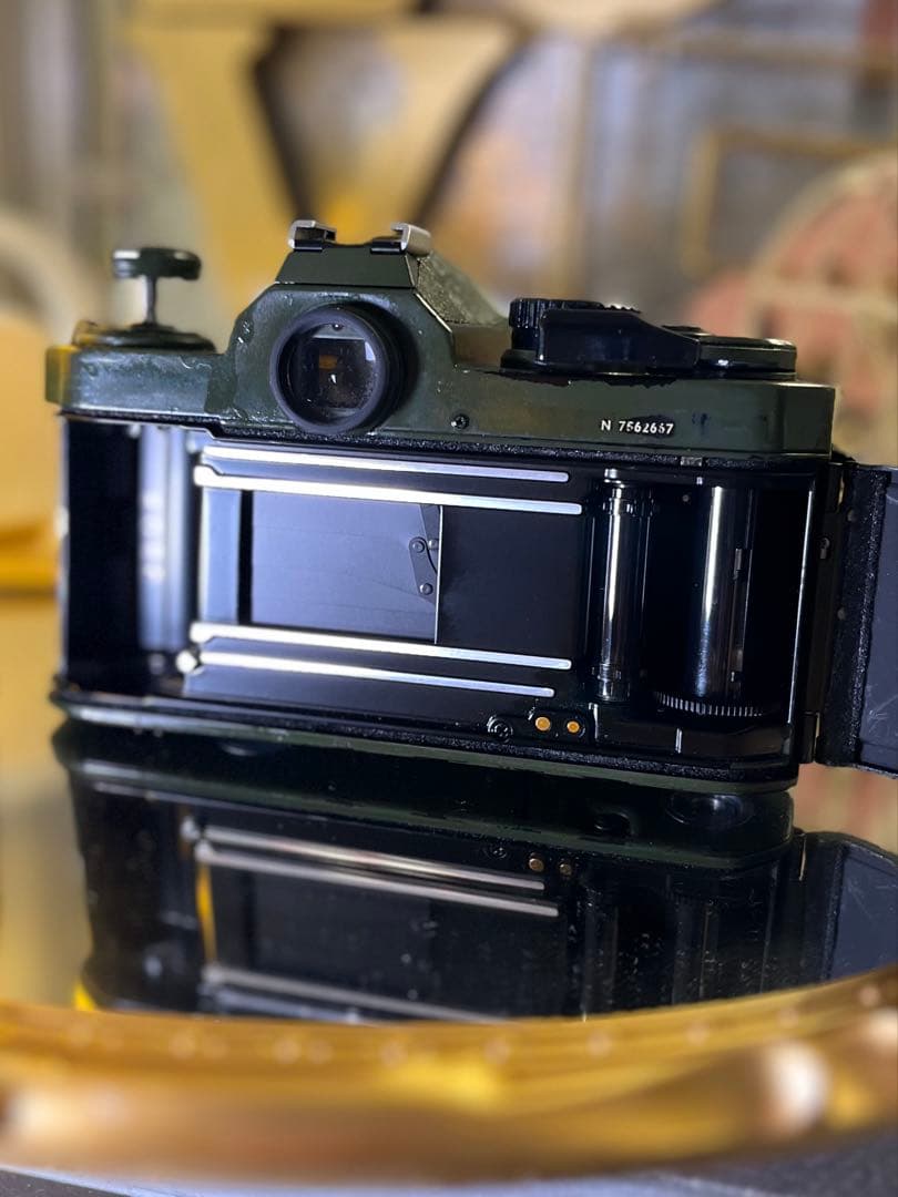 Nikon FM2 New カスタム ミリタリーグリーン ワンオフ塗装ボディ