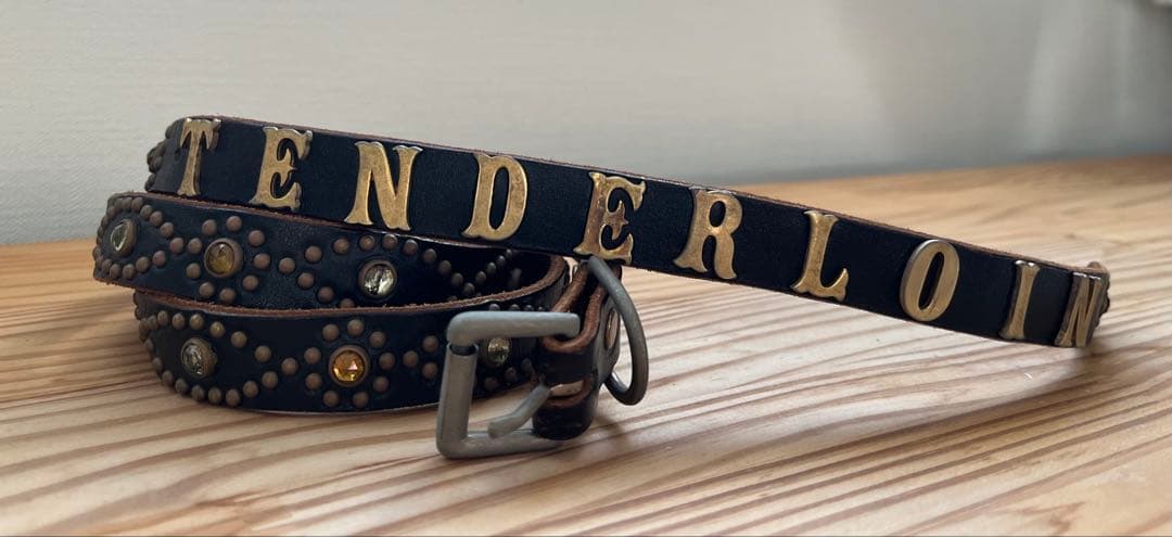 TENDERLOIN x HTCスタッズ付きベルト Mサイズ