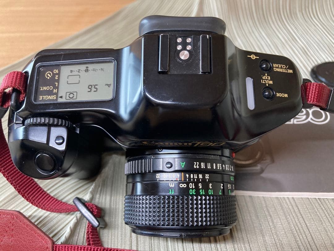 完動美品Canon T-90セット　フィルム一眼レフの最高峰