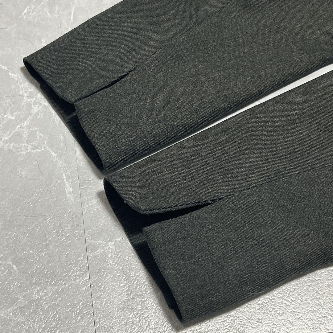 【スーツセレクト】レディース パンツ スーツ セットアップ ノーカラー 4S