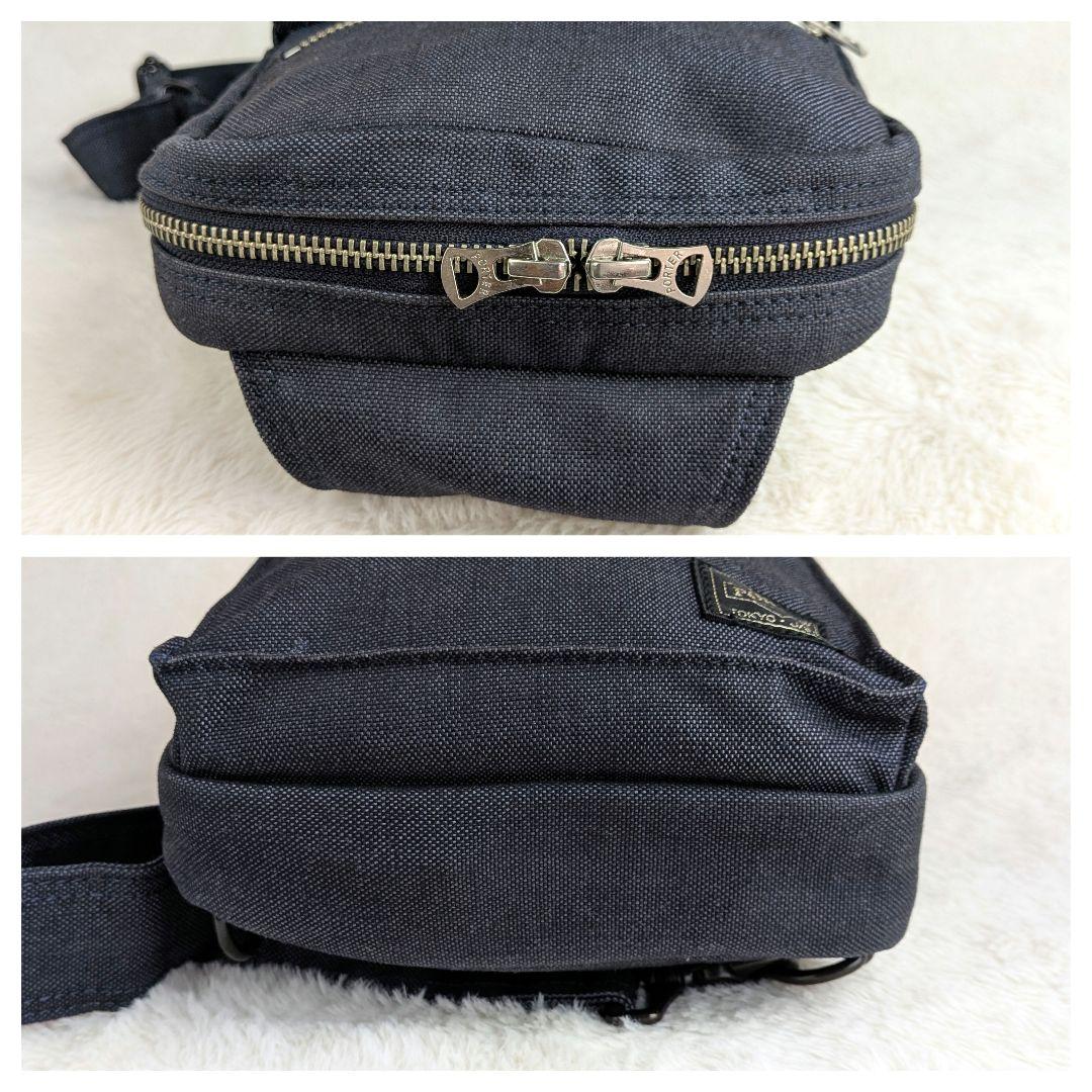 shin✨️美品✨️ PORTER ポーター スモーキー ボディバッグ