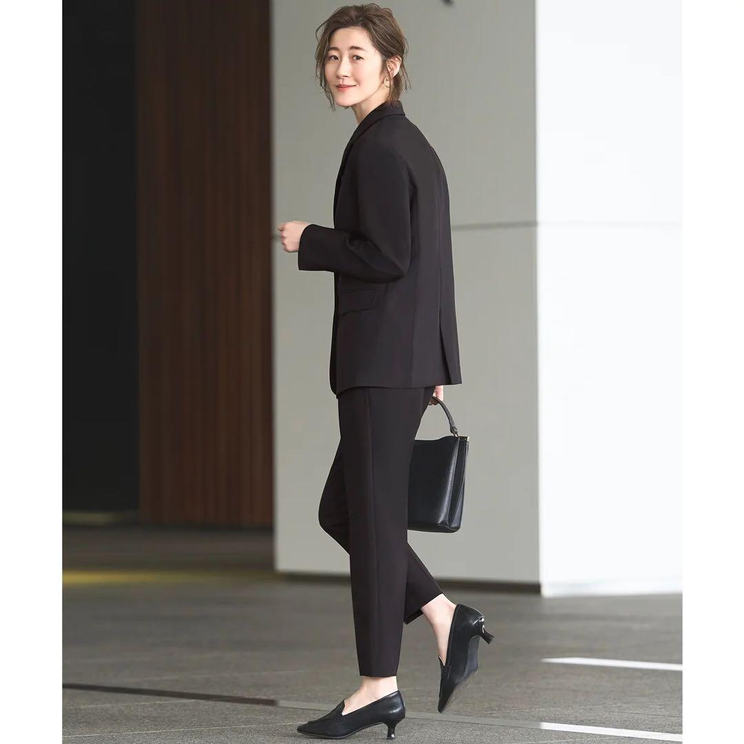 まな 新品 RUIRUE BOUTIQUEスタイリッシュビジネススー 黒