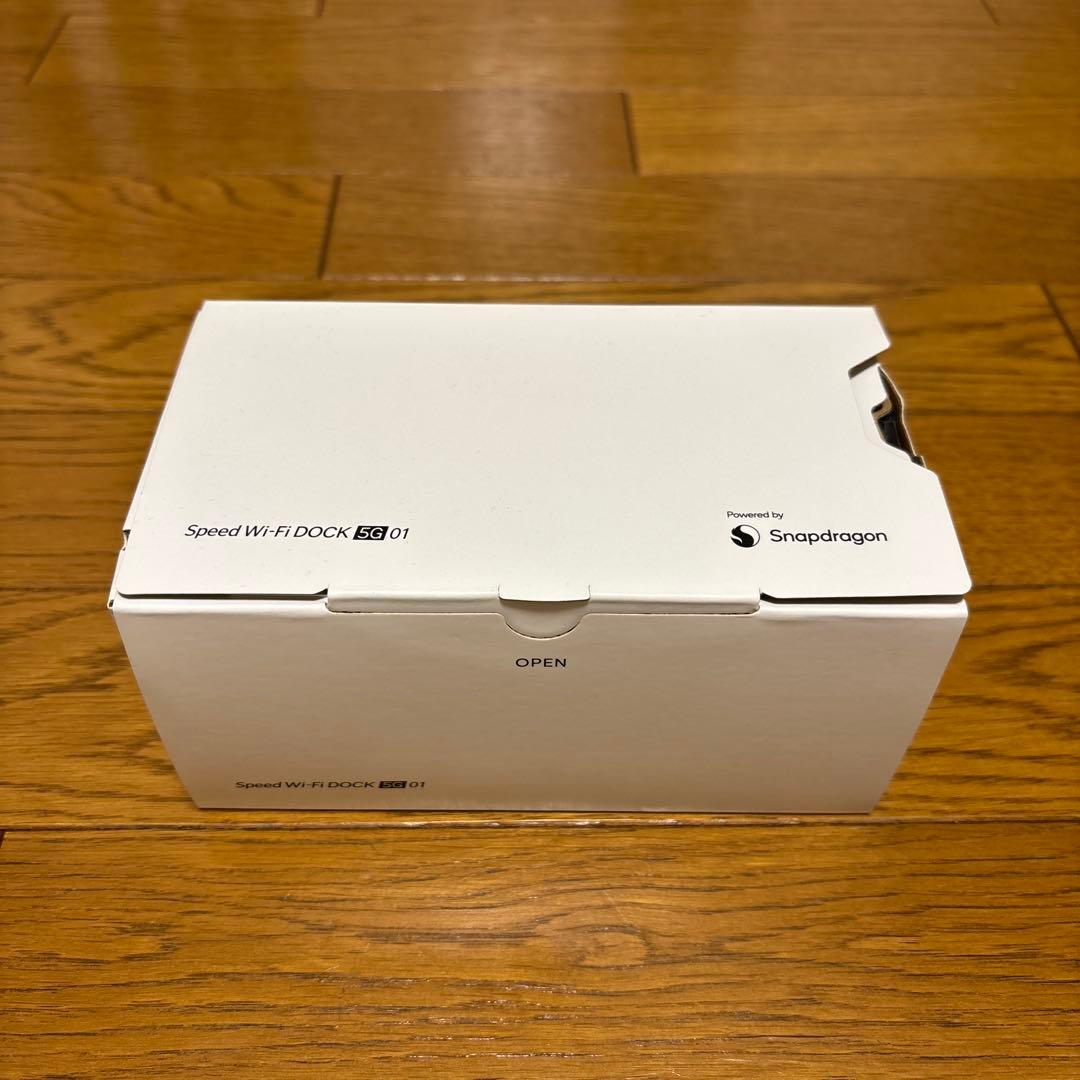 【新品・未使用】WiMAX 5G ルーター DOCK 5G 01