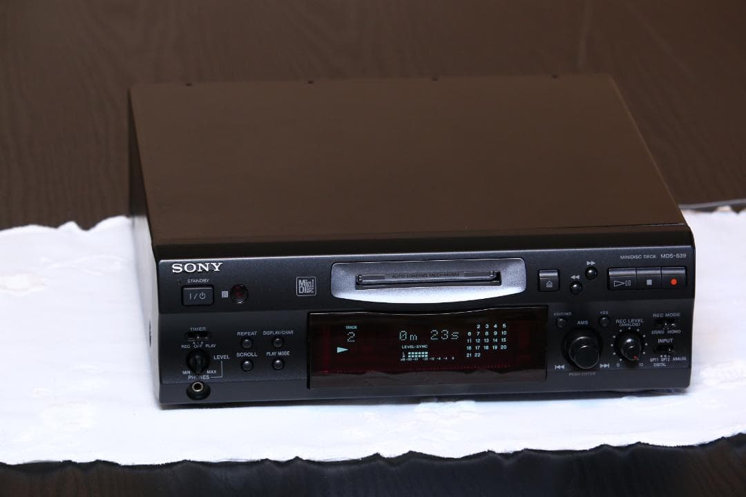 SONY MDS-S39 MDデッキ　MDプレイヤー/レコーダー　日本製　完動品