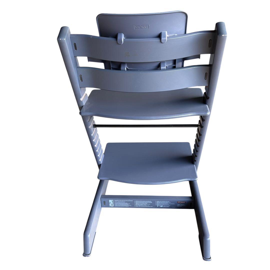 【極美品】STOKKE ストッケ トリップトラップ ダークブルー シリアル5