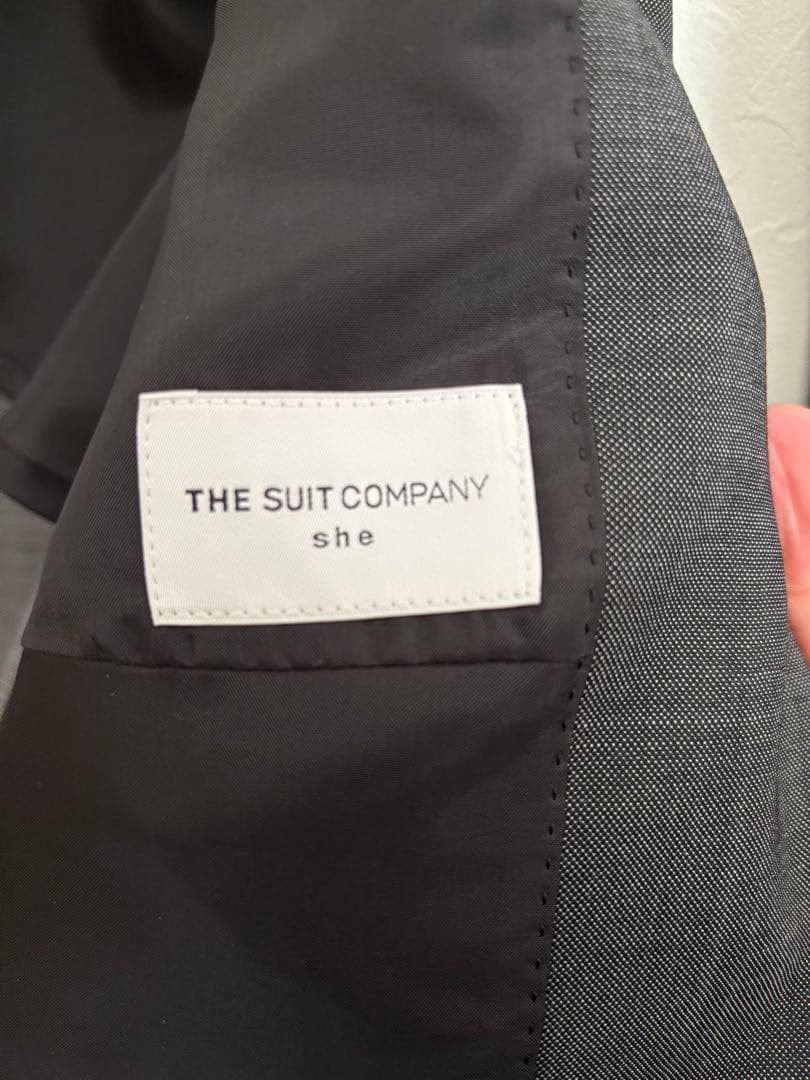 ザ・スーツカンパニー セットアップ ストレッチスーツ ダークグレー あずき