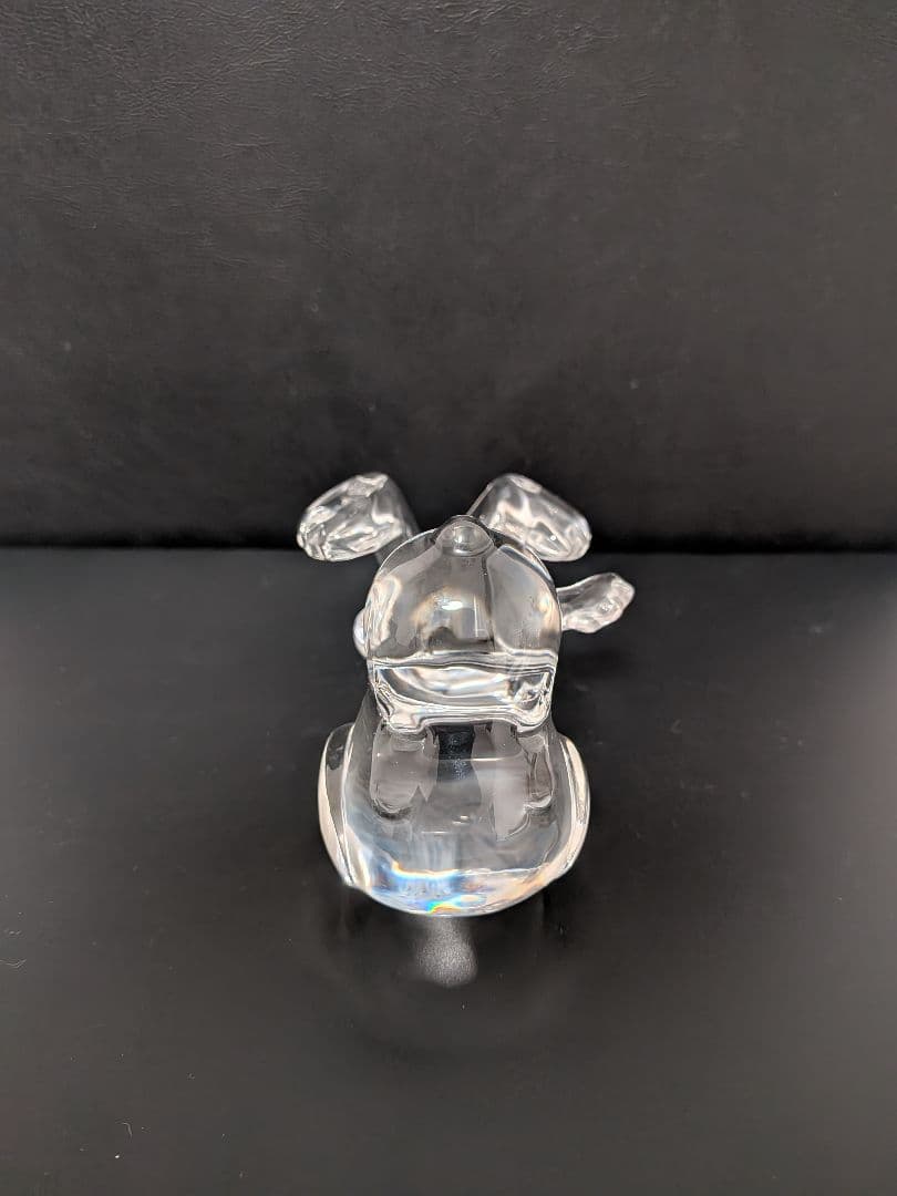 【最終値下げ】Baccarat　SNOOPY彫刻