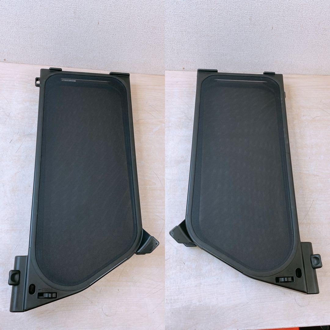 フェラーリ ウィンドディフレクター カー用品 ケース付 中古品