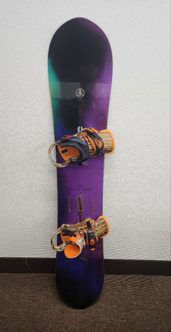 BURTON バートン スノーボード ビンディング付 155㎝