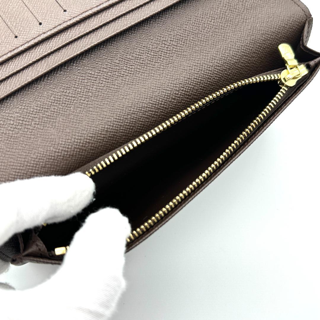 【超極美品】ルイヴィトン　ダミエ　ポルトフォイユブラザ　メンズ　長財布