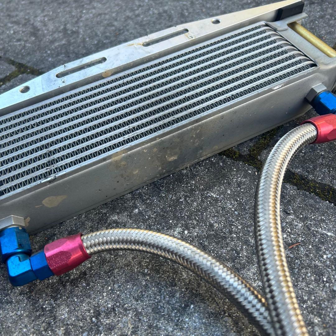 オイルクーラー　真鍮　z400fx z550fx ゼファーx バイク　冷却