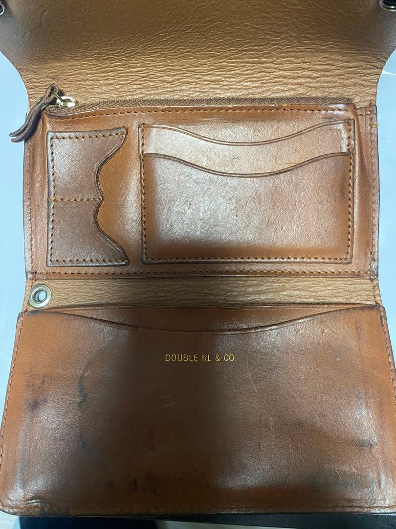 DOUBLE RL & CO コンチョトラッカーウォレット