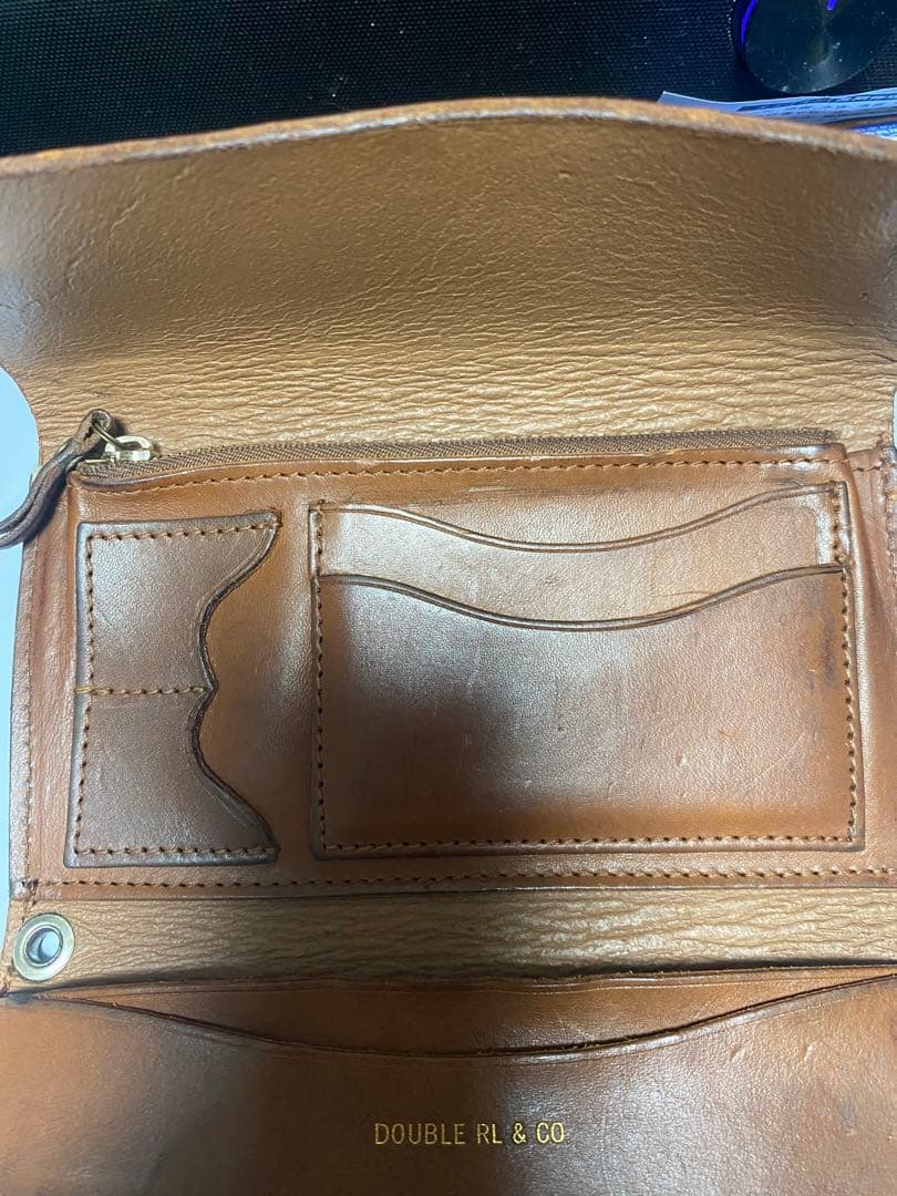 DOUBLE RL & CO コンチョトラッカーウォレット