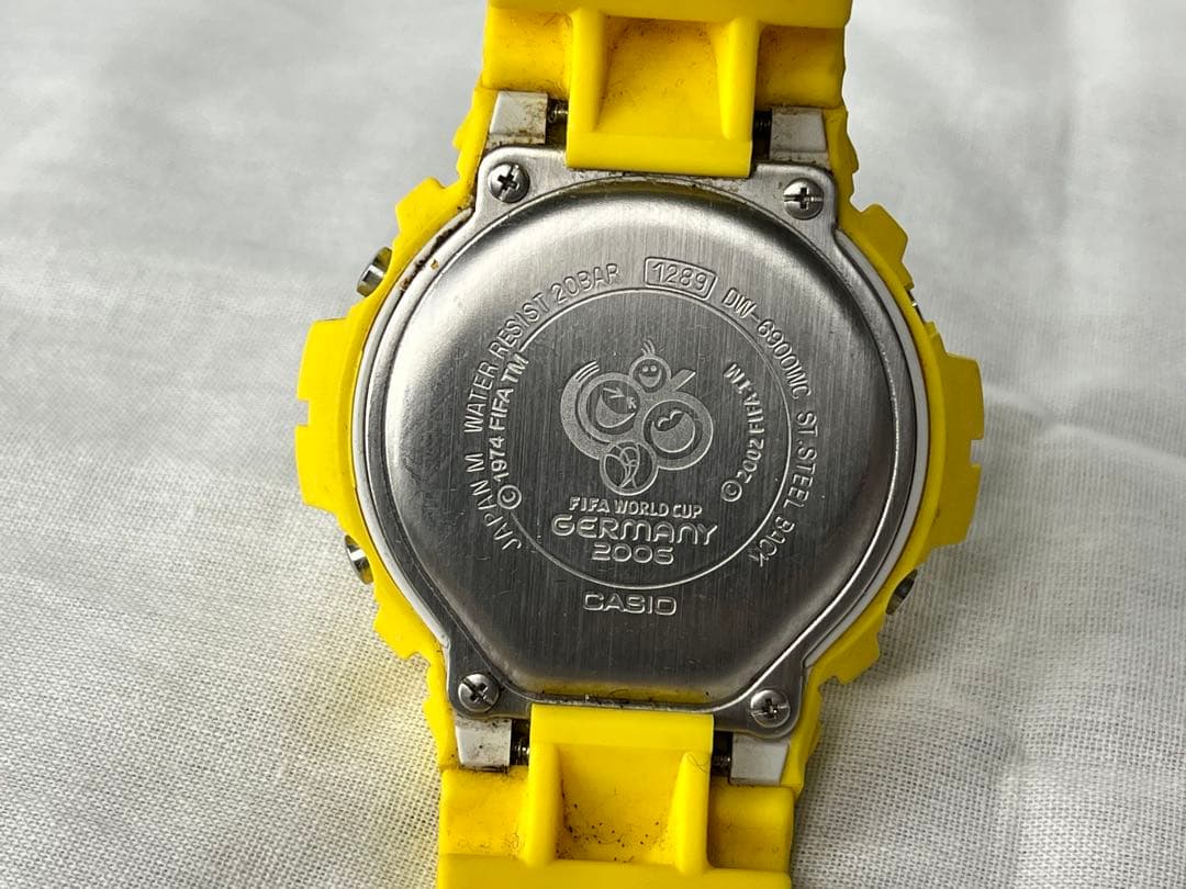 カシオG-SHOCKワールドカップ2006 ドイツ大会 公式ライセンスモデル美品