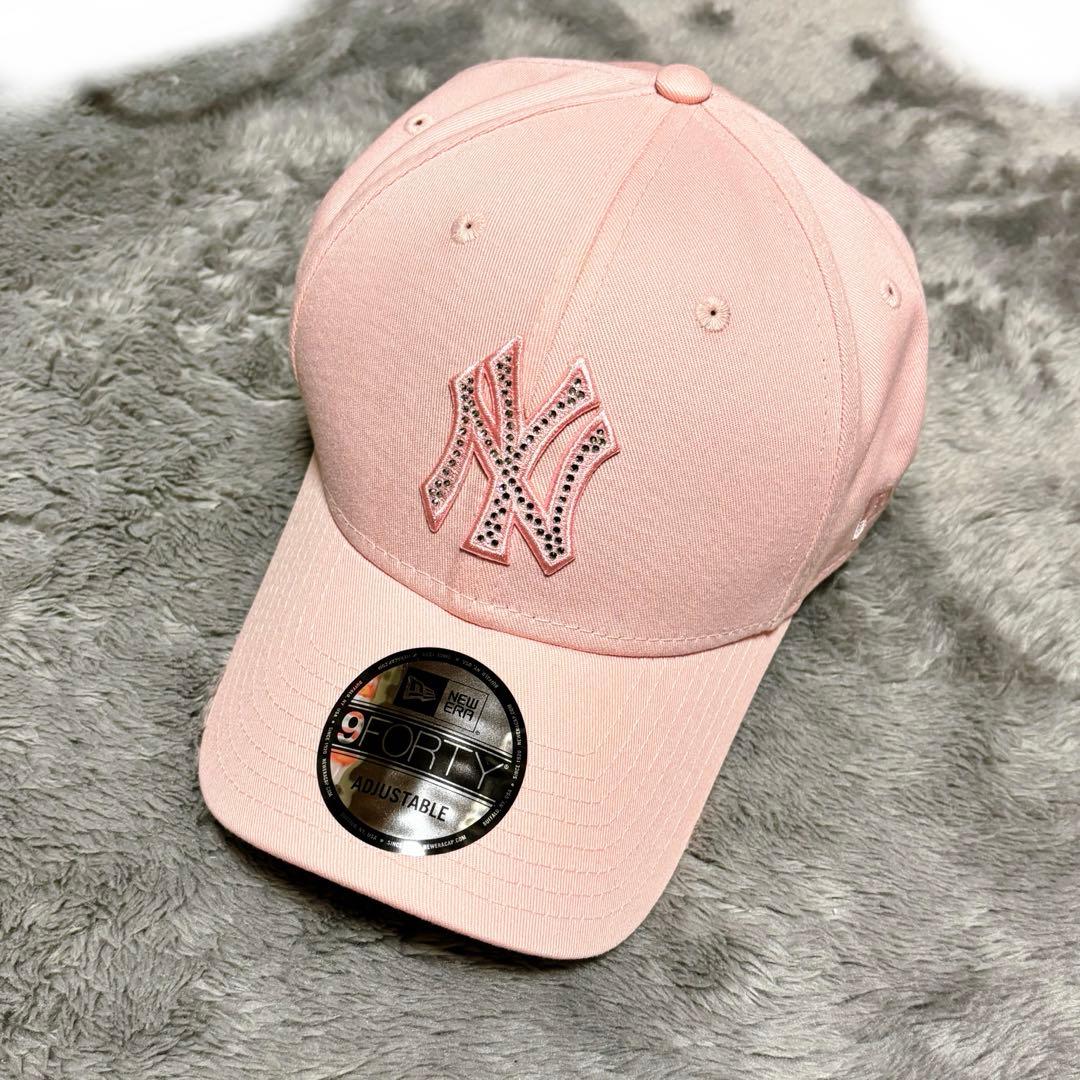 【新品未使用】9FORTYRhineston ニューエラピンク