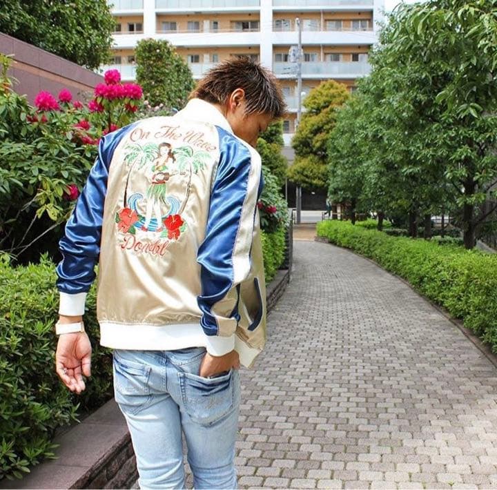 ⭐️DOWBL ダブル　スカジャン⭐️ サイズ44