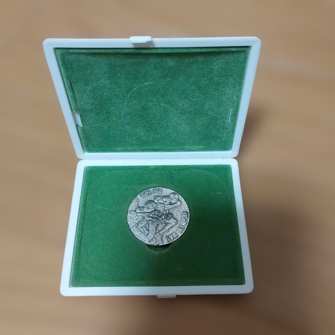 ミンミ　東京オリンピック　1964年　銀メダル　ケース付き