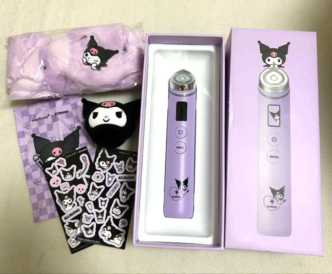⭐︎最終値下げ⭐︎限定！クロミちゃんコラボ　メディキューブ　美顔器