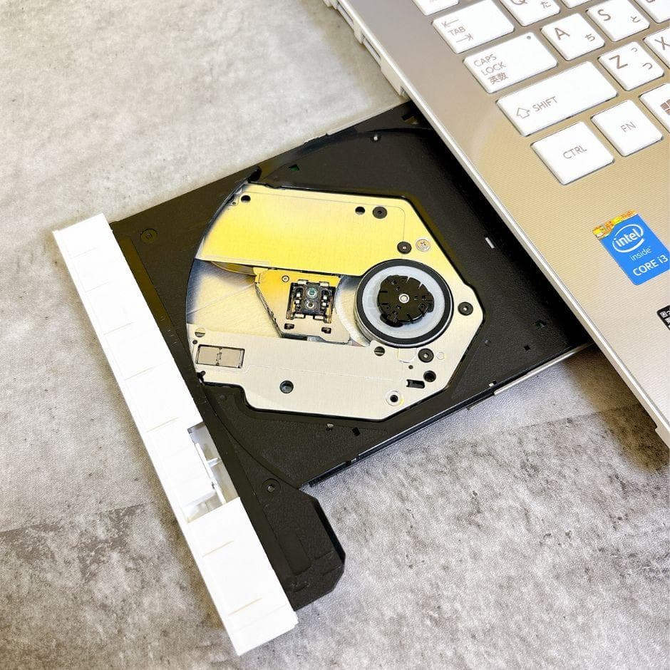 きれいなゴールド❣新品SSD480✨Win11薄型 カメラ ブルーレイ フルHD