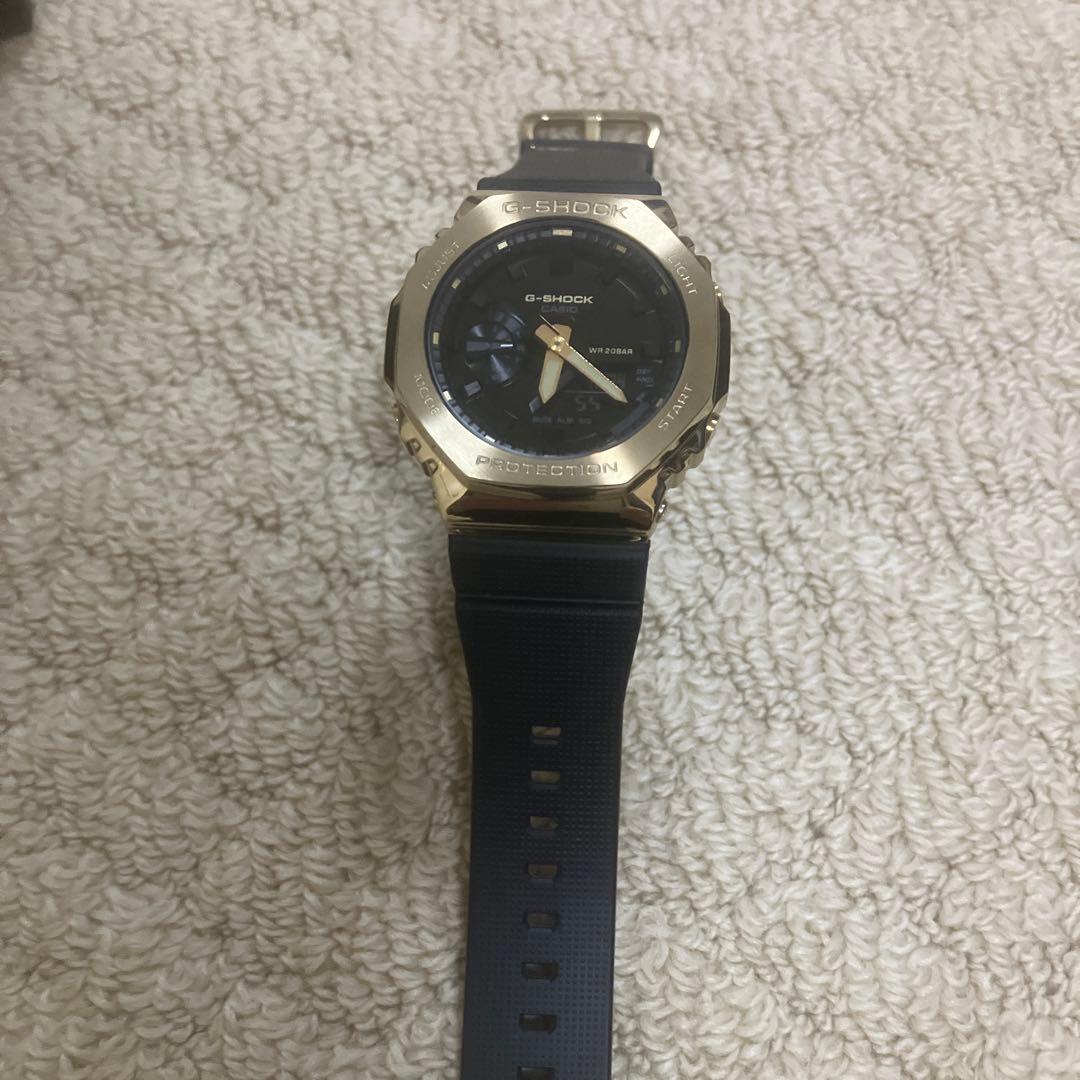 美品　G-SHOCK GM-2100G-1A9JF 腕時計 CASIO