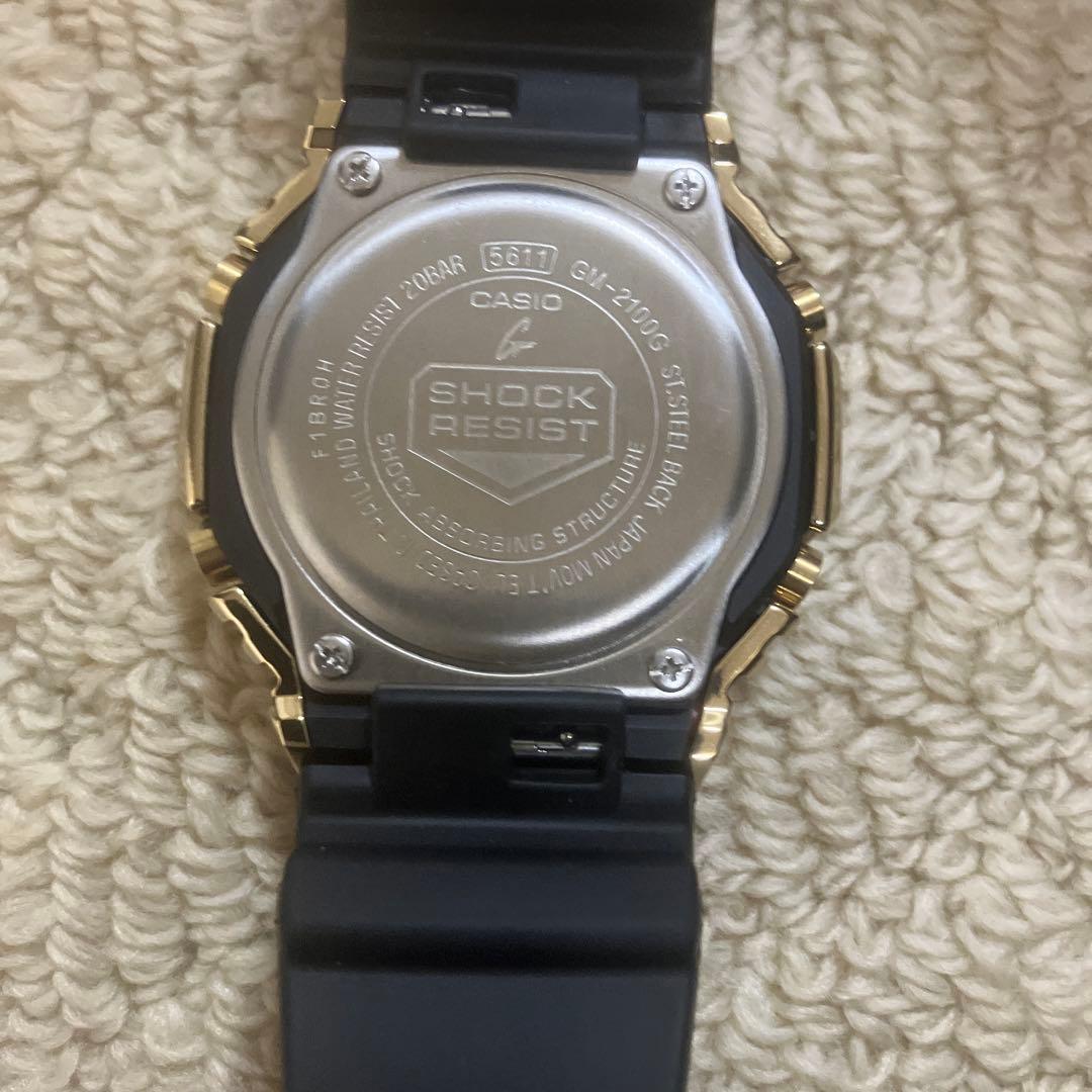 美品　G-SHOCK GM-2100G-1A9JF 腕時計 CASIO