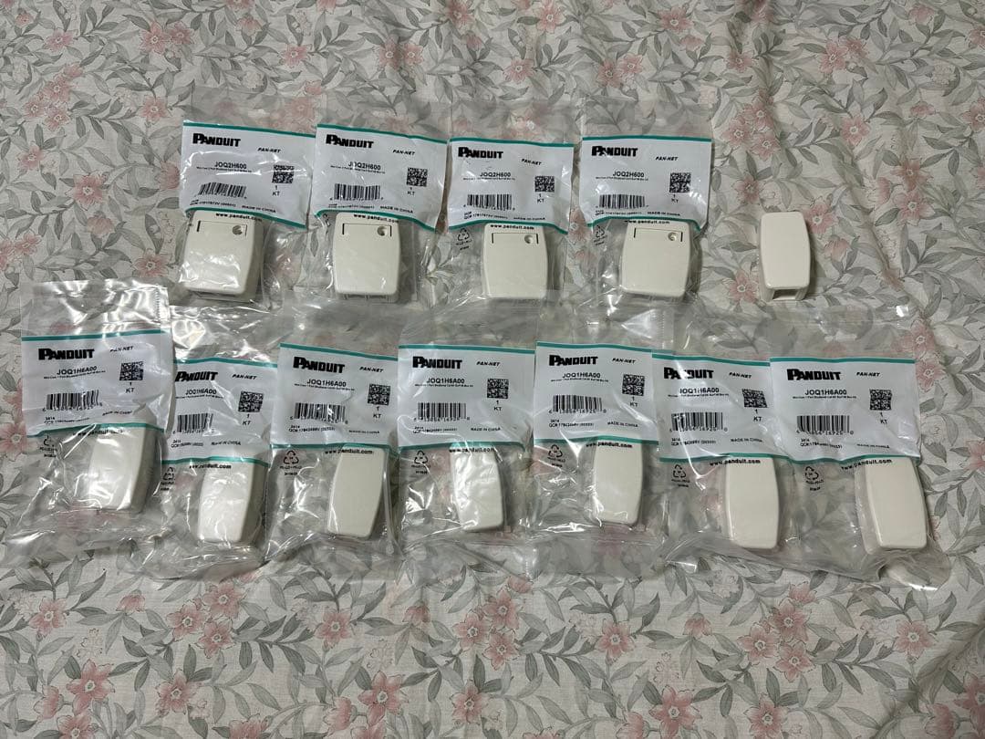 PANDUIT 1口(Cat-6A).2口(Cat-6)セット おまけ付き