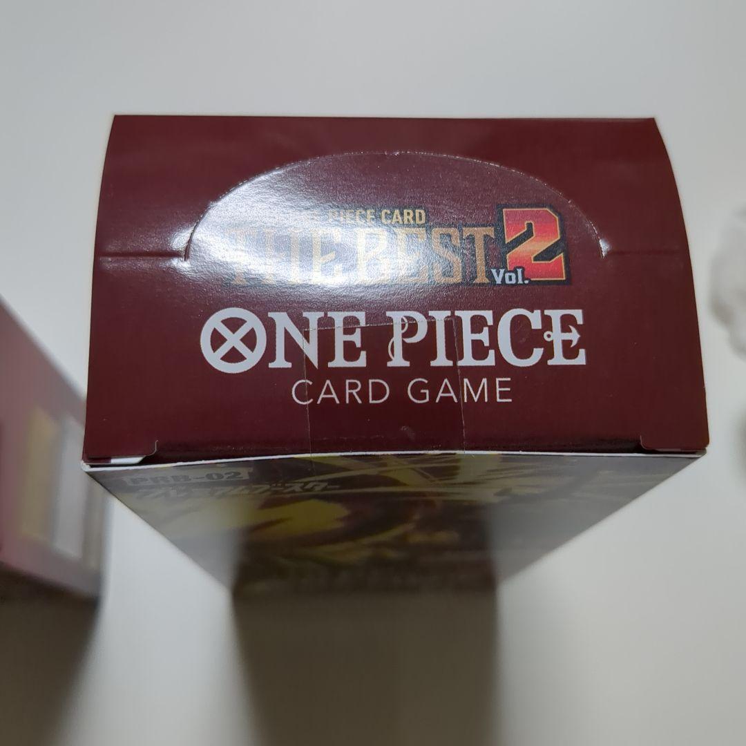 ワンピースカード　ザベスト2 未開封2box