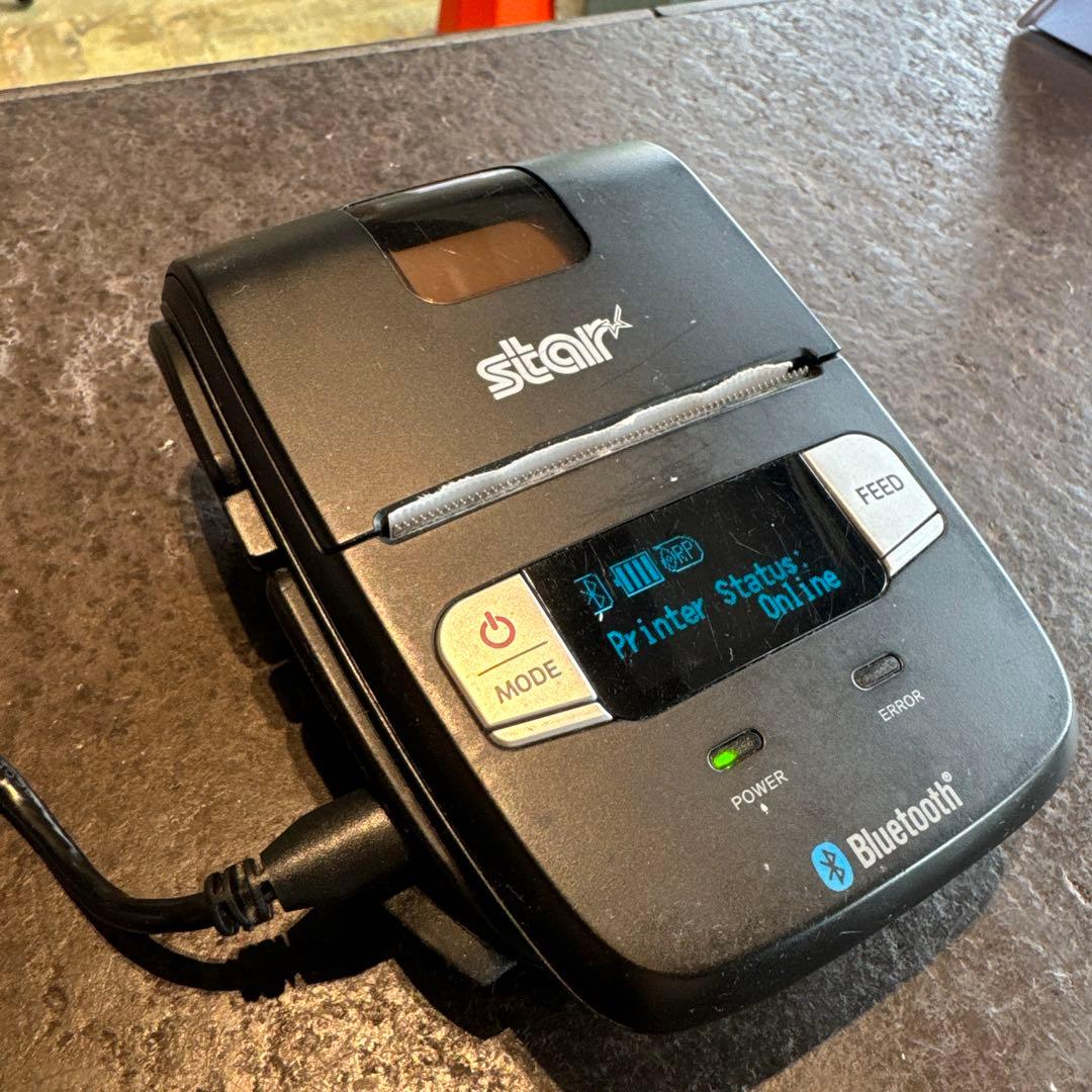 楽天ペイ対応　Bluetoothモバイルプリンター　SM-L200