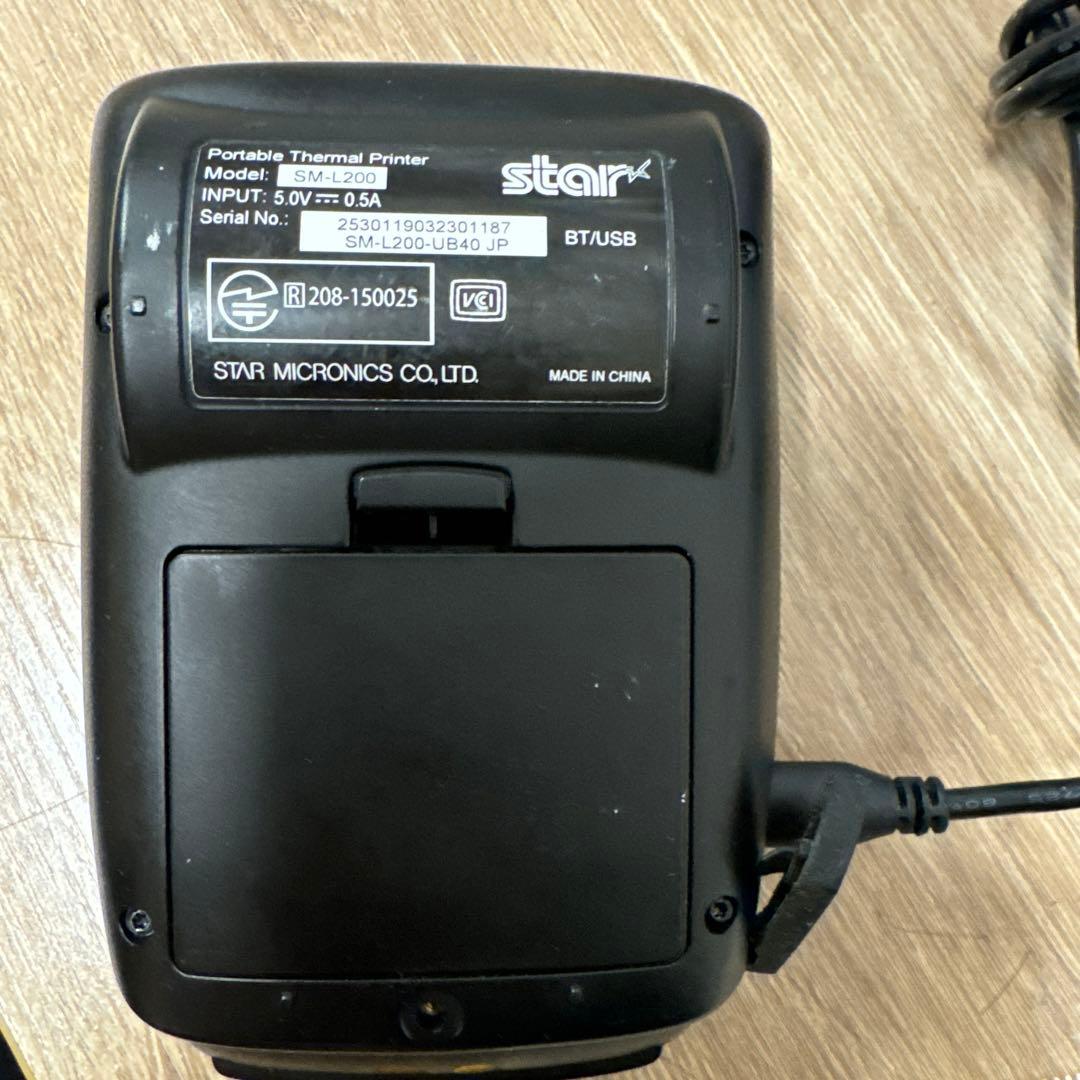 楽天ペイ対応　Bluetoothモバイルプリンター　SM-L200