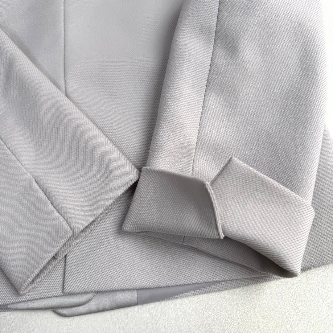 【グリーンレーベルリラクシング】Dブライトカルゼラペル　セットアップ　洗える　L