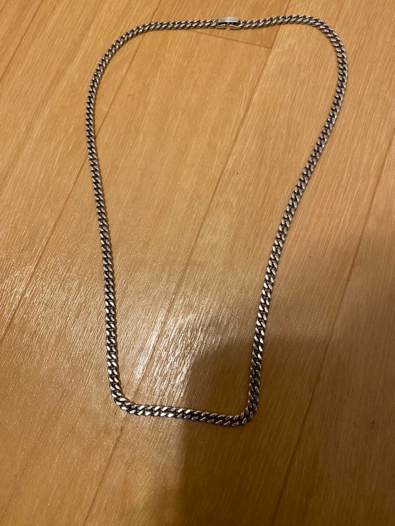 シルバー　喜平ネックレス　60センチ