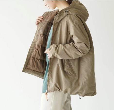 THE LOFTLABO×KAWADA FEATHER ダウンジャケットM～L