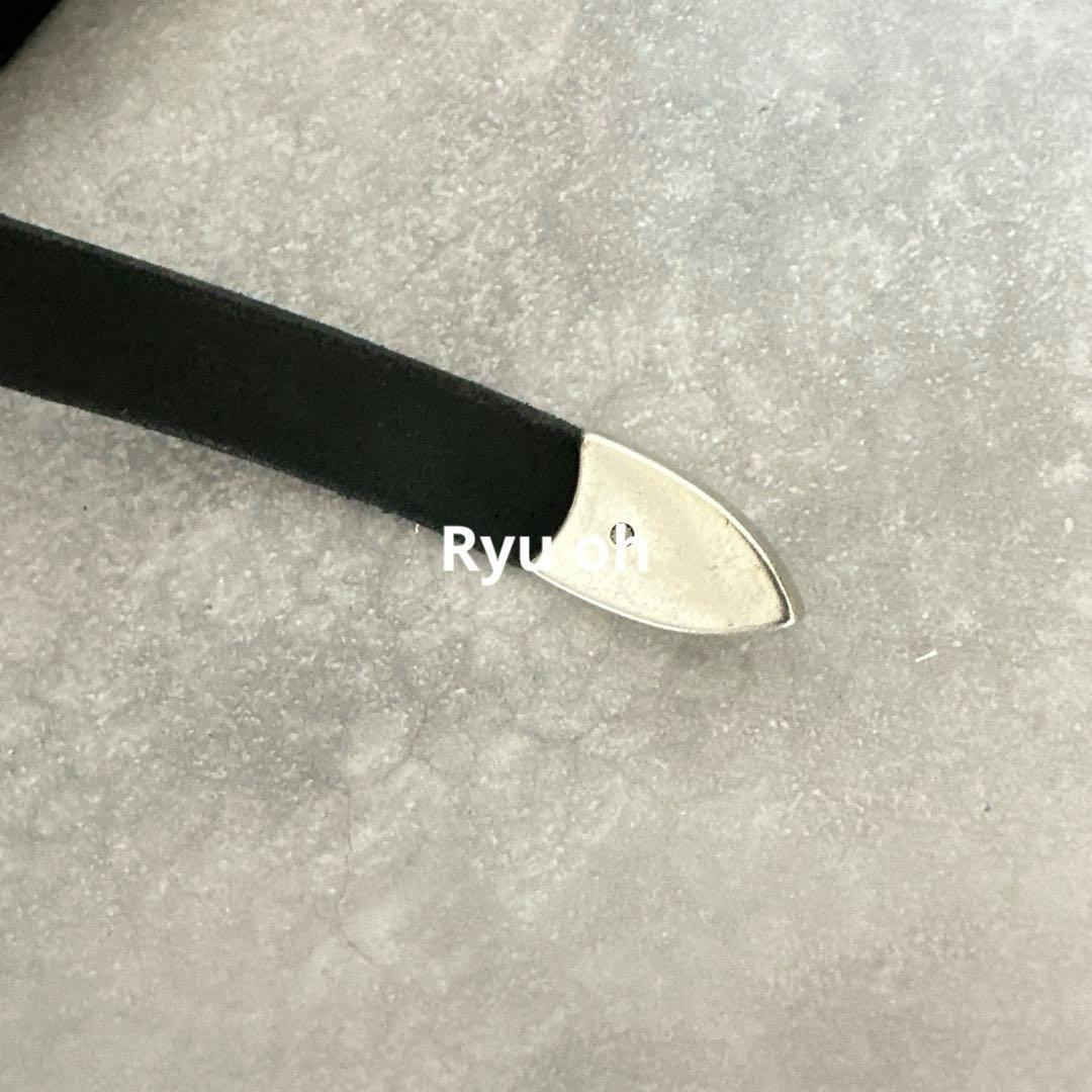 メンズ OUR LEGACY アワーレガシー 2cm レザー ベルト 90