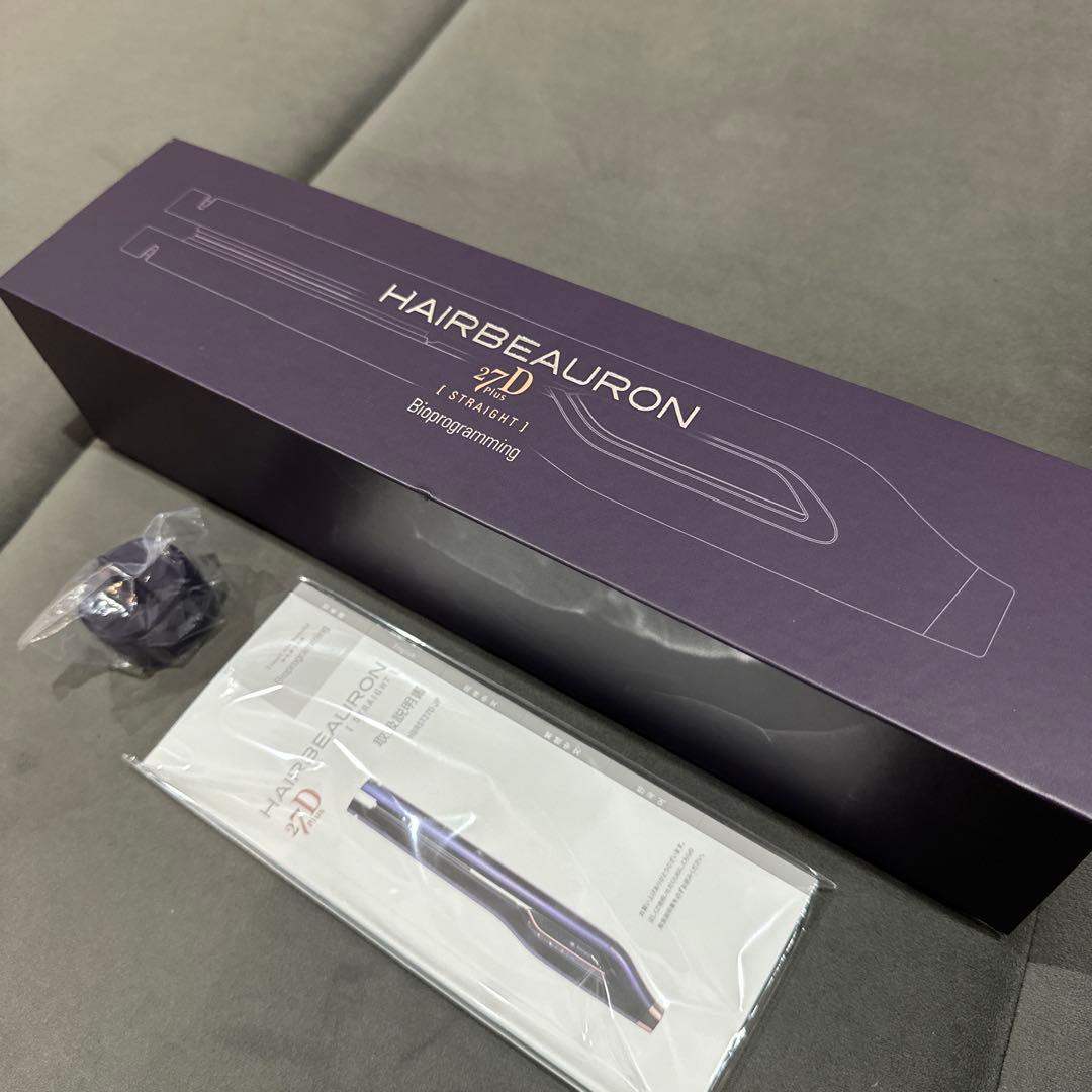 【付属品完備】ヘアビューロン　ストレートアイロン　27D 美品