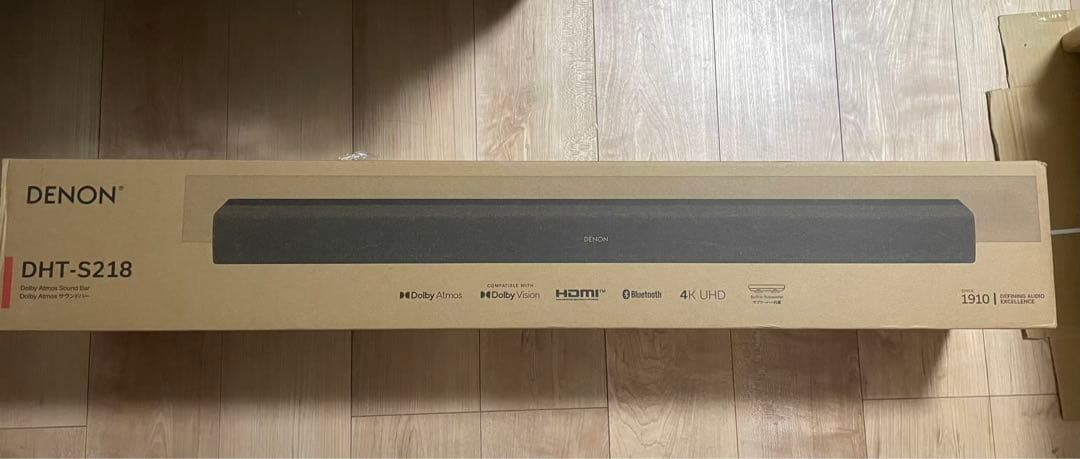 【Denon】デノン サウンドバー【DHT-S218K 】