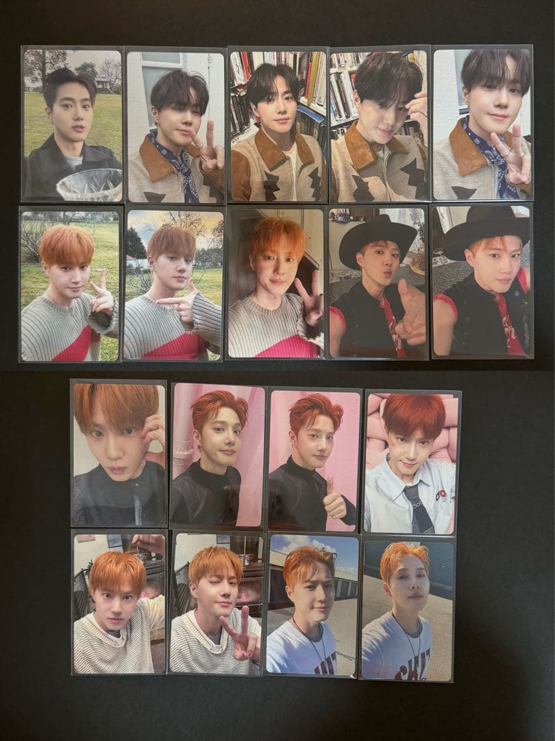 EXO suho スホ トレカ qq music 中華　18枚セット