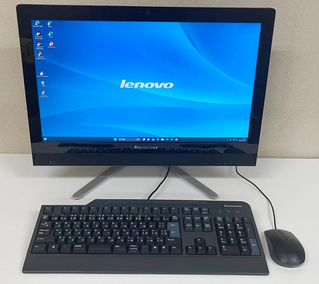 Lenovo 一体式PC　21.5インチ　Dual-Core　8GB　500GB