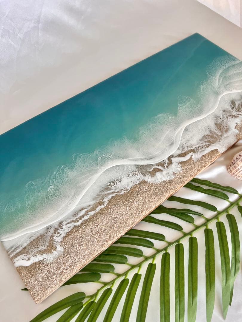 大パネル　Resin Art 59.5cm × 27.0cm