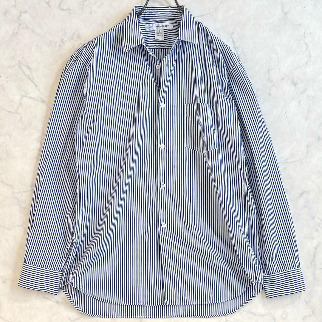 コムデギャルソンシャツ FOREVER フォーエバーシャツ ストライプ tv4