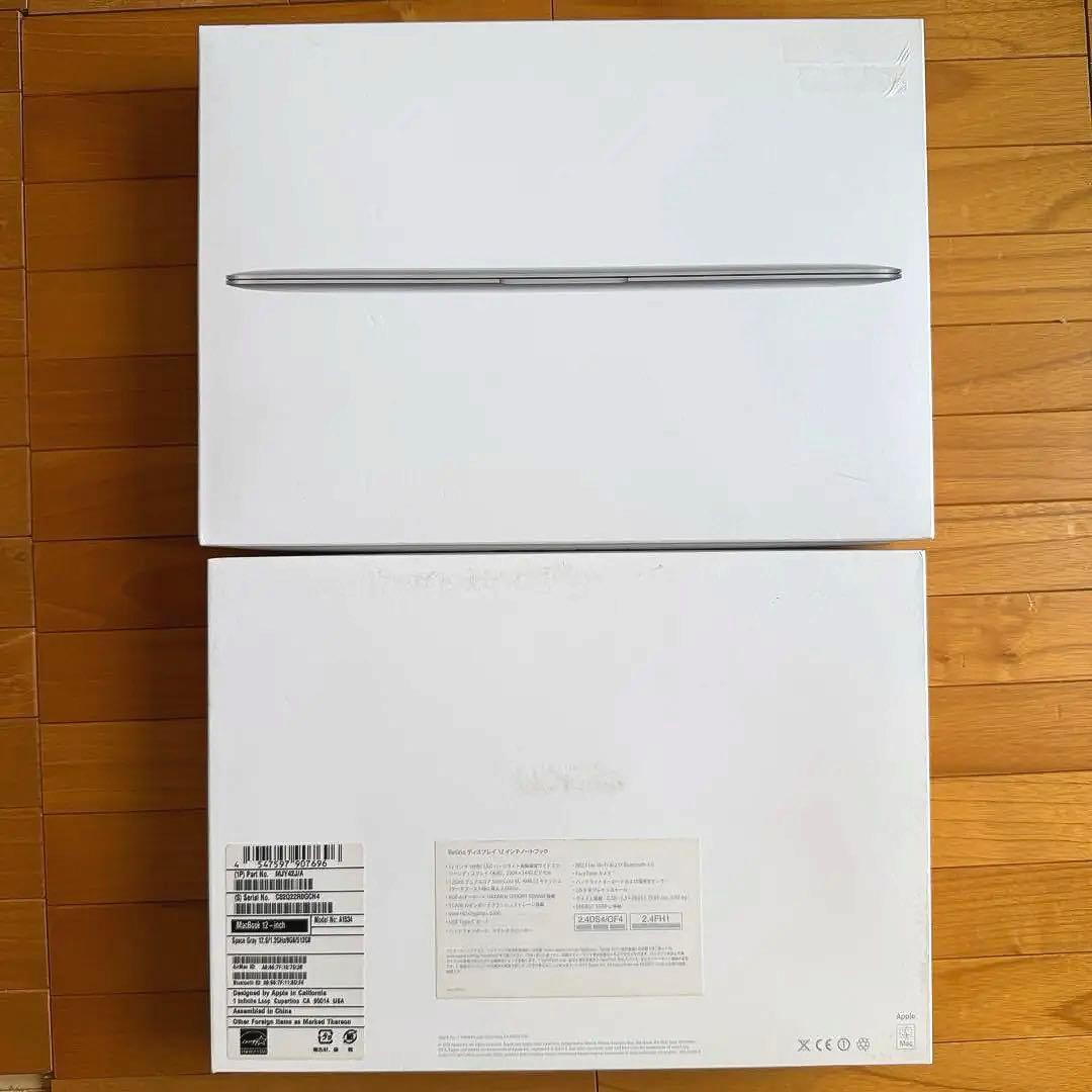 【ジャンク品】MacBook 2015 A1534 スペースグレイ ※起動不可