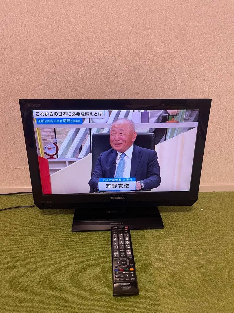 TOSHIBA REGZA 19B3液晶テレビ リモコン付