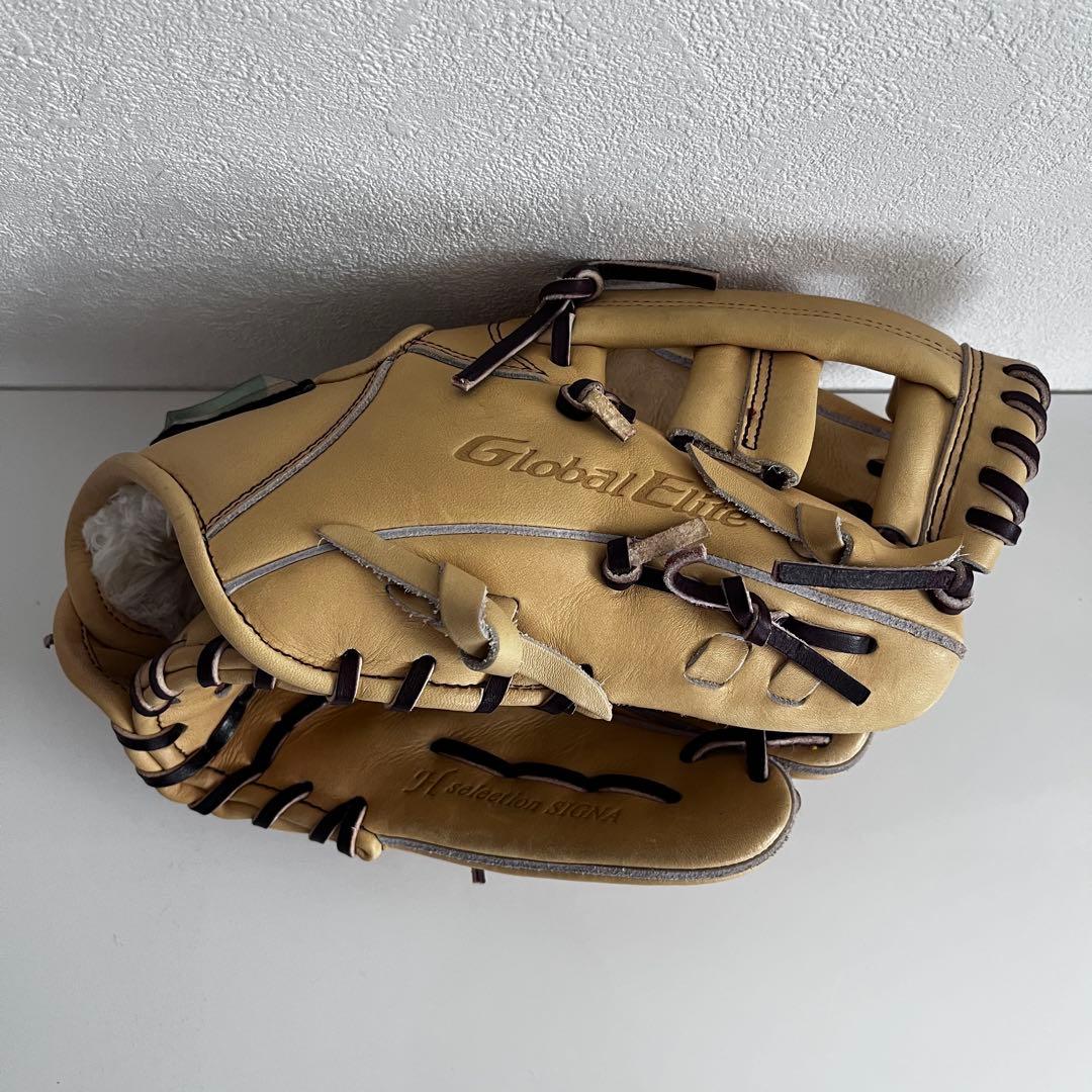 ミズノ 軟式グローブ 内野手グローバルエリート Hselection SIGNA