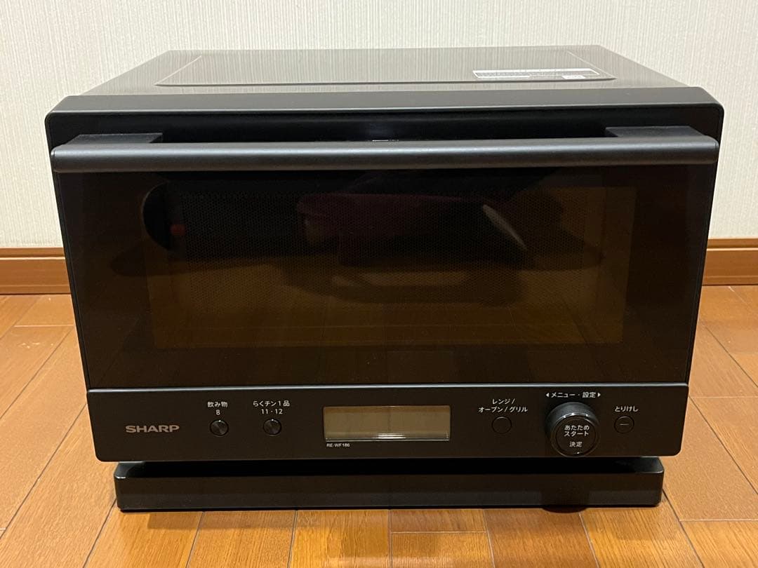 SHARP オーブンレンジ RE-WF186 ブラック