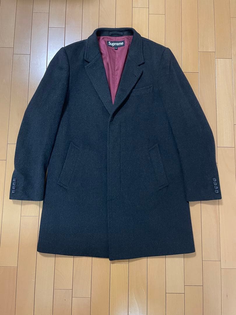 い*ん様 レア‼️Supreme × Loro Piana チェスターコート X