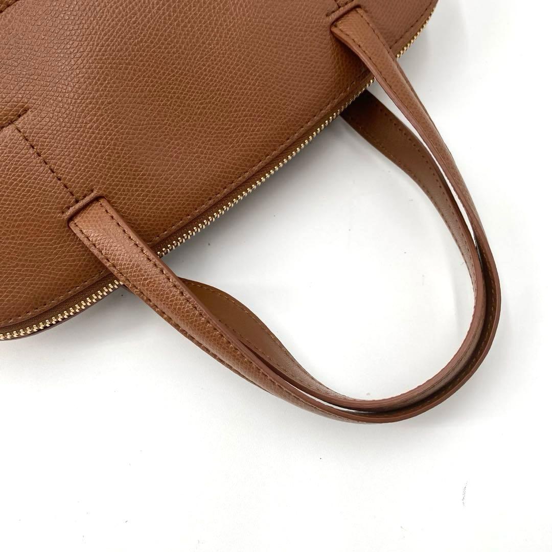 極美品✨FURLA フルラ 現行 パイパー 2way ハンドバッグ キャメル