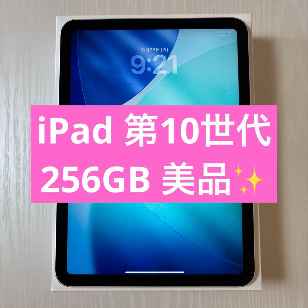 【iPad 第10世代】 256GB シルバー Wi-Fiモデル 本体