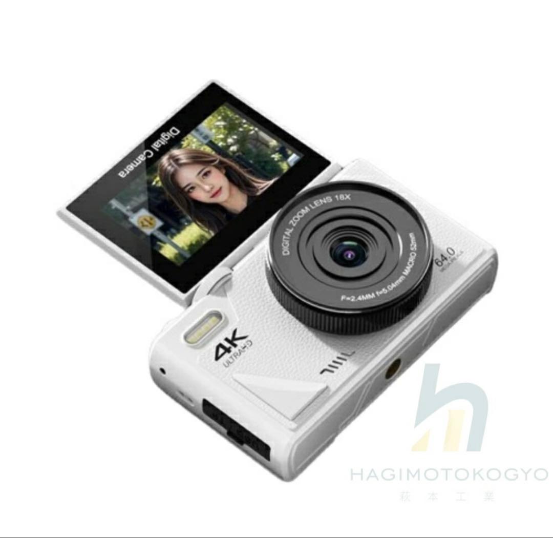 デジカメ デジタルカメラ 4K 5K 7500万画素 wifi対応