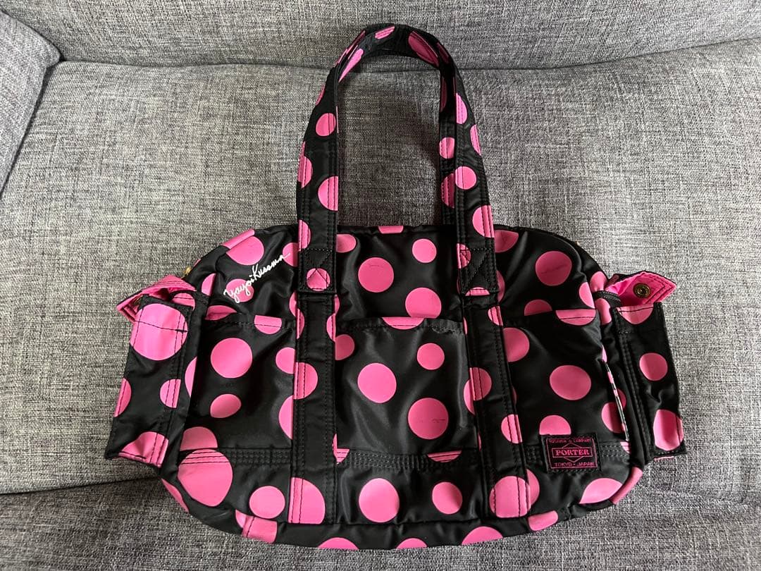 【PORTER ボストンバッグ】 Xgirl ×Yayoi Kusama
