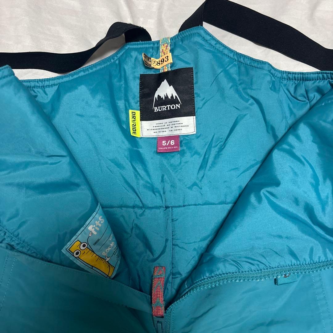 Burton キッズ　スノーウェアセット　5/6 110㎝