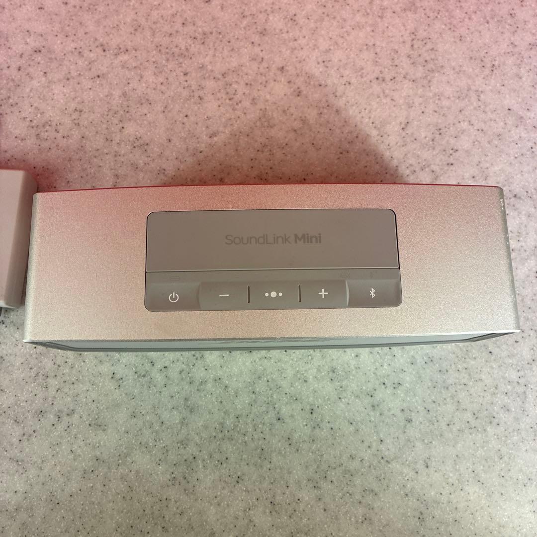 美品 BOSE SoundLink Mini 本体/充電器付　シルバー